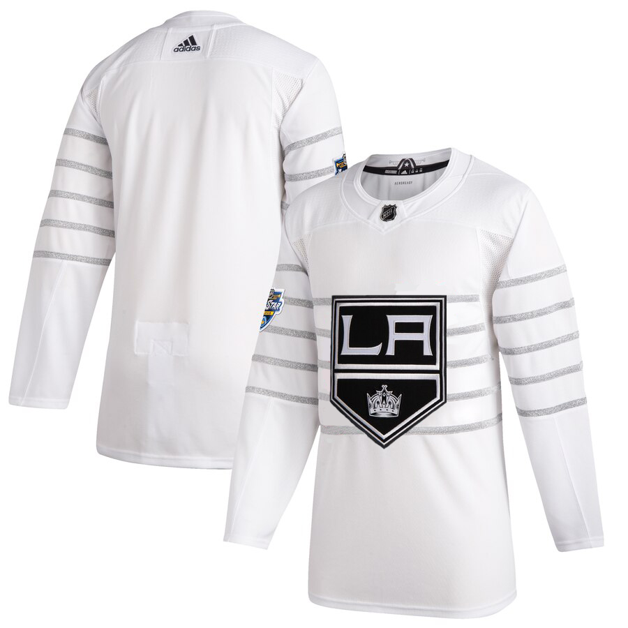 Men Los Angeles Kings Adidas White 2020 NHL All Star Game Authentic Jersey